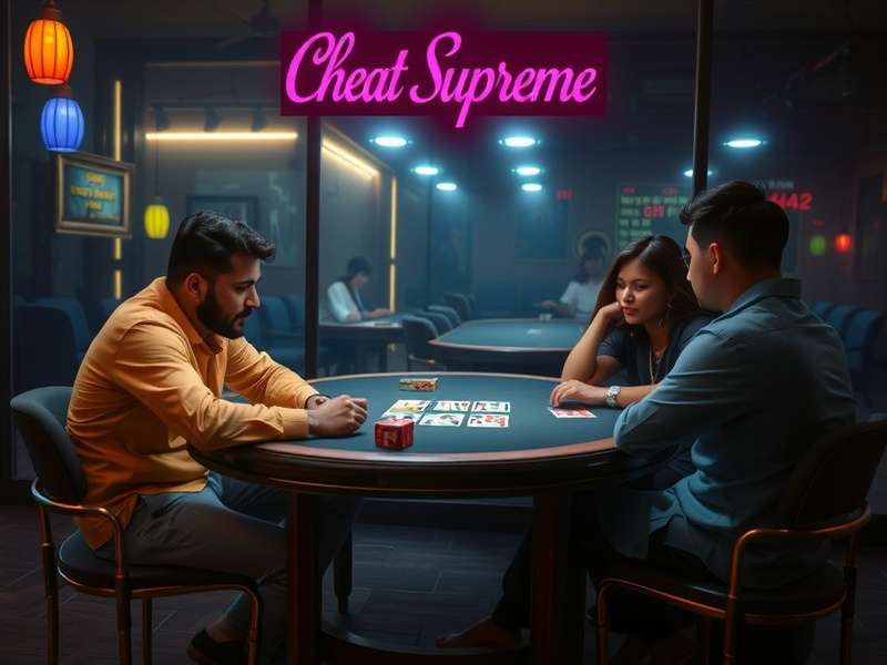 Players engaged in Cheat Supreme Guwahati with strategic expressions