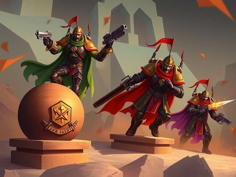 BGMI War Titan team strategy illustration showing coordinated gameplay