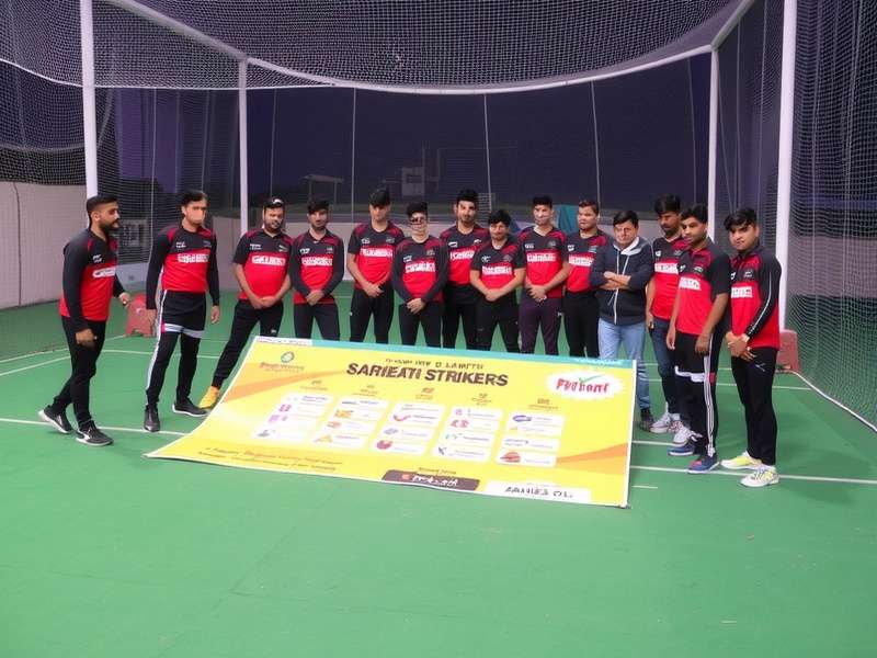Sarnath Strikers Squad championship celebration