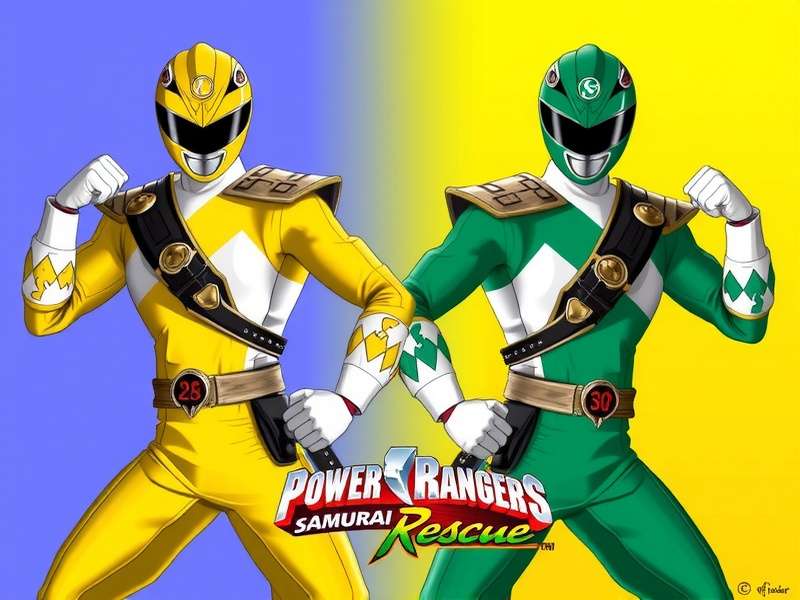 Yellow Samurai Ranger Character