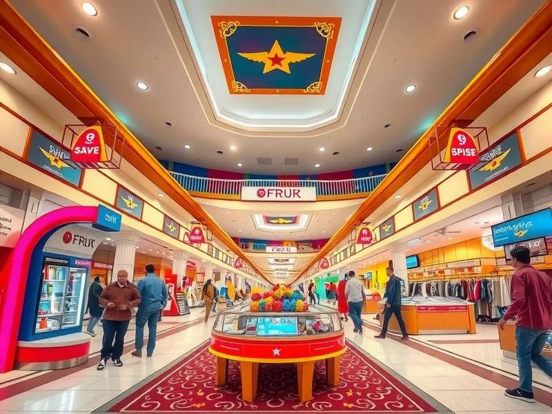 Exterior view of Super Best Mall showing the modern architecture and entrance