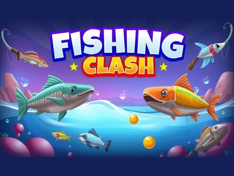 Fishing Clash tournament mode showing competitive gameplay