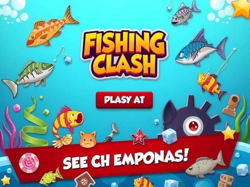 Fishing Clash gameplay screenshot showing realistic fishing action