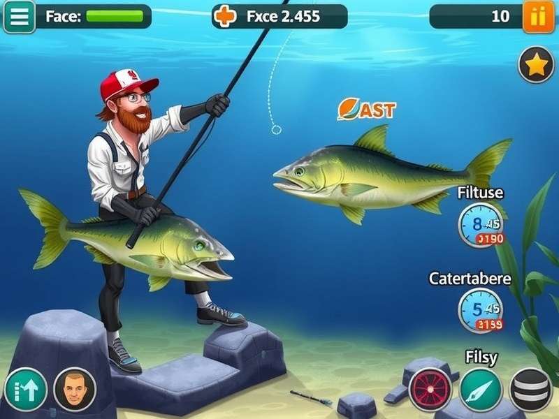 Fishing Clash Gameplay on Mobile with Cheat Codes Overlay