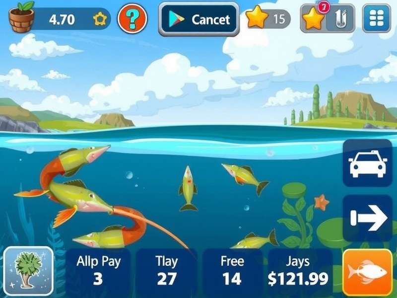 Fishing Clash Mod Tournament Screen