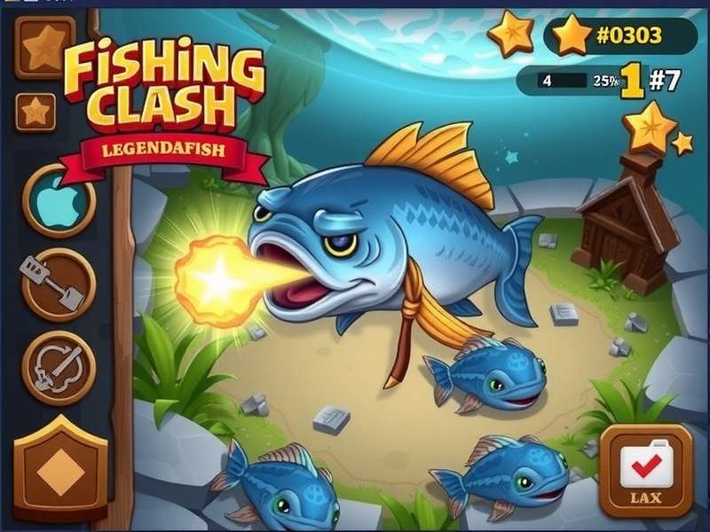A majestic Legendary Fish being caught in Fishing Clash game