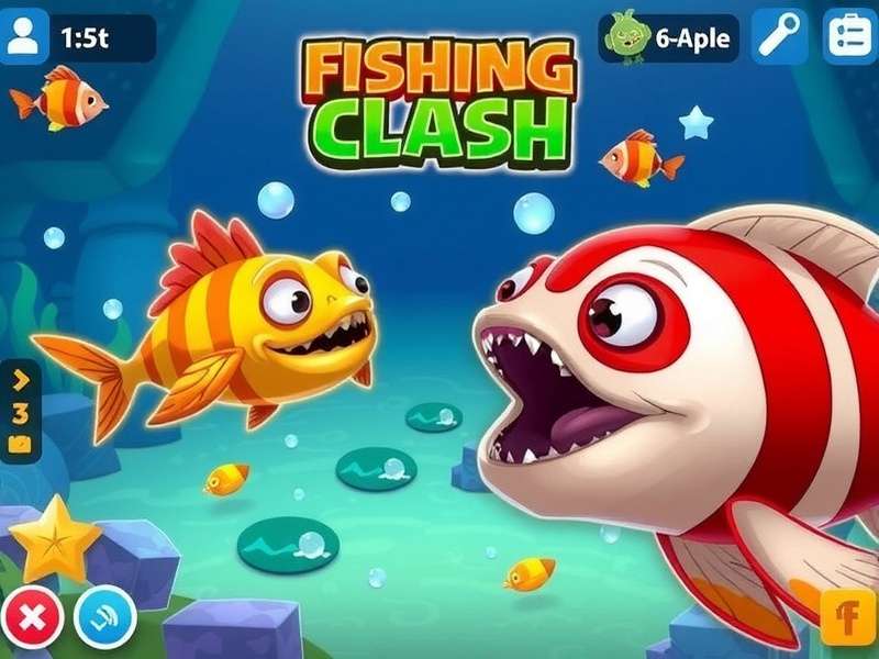 Fishing Clash Gameplay on Android Device
