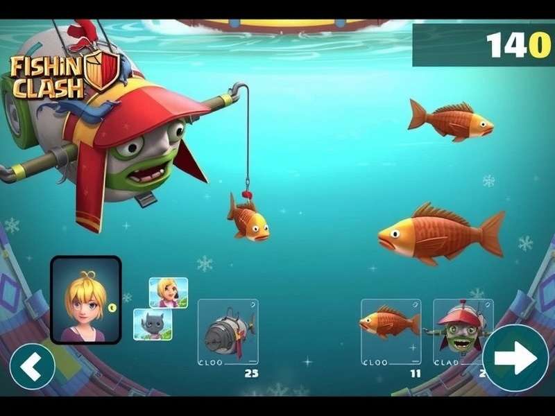Fishing Clash Cloudfish DLC gameplay screenshot