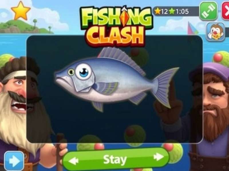 Fishing Clash Gift Code Redemption Screen on Mobile