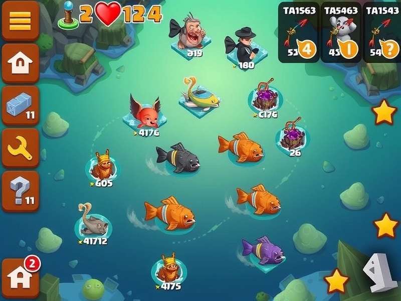 Fishing Clash tournament leaderboard showing intense competition
