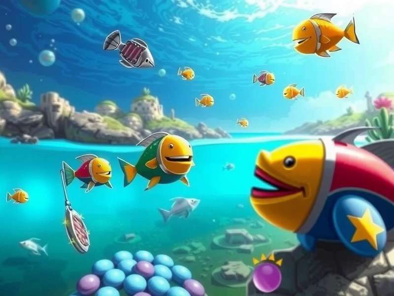 Fishing Clash PC gameplay on Windows 11 showing advanced graphics