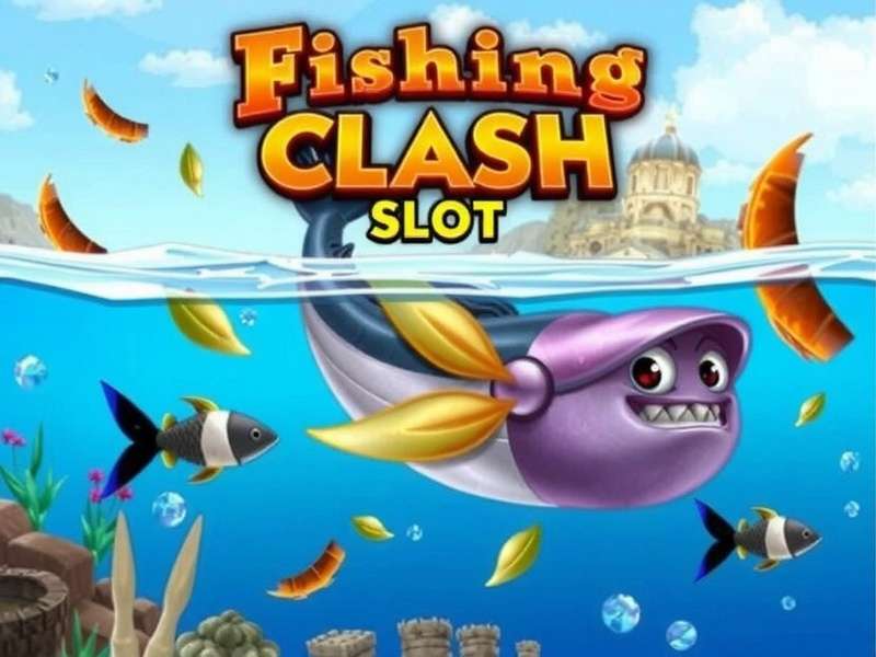 Fishing Clash mobile gameplay screenshot showing a player catching a large marlin