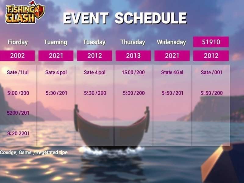 Fishing Clash Event Schedule 2025 – Complete calendar and guide for Indian players