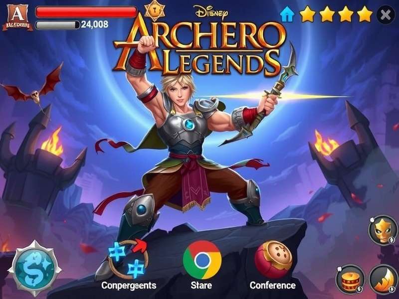 Archero Legends Rise gameplay scene with Indian players competing in the arena
