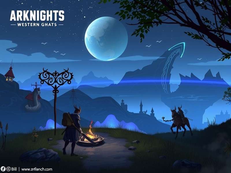 Arknights Western Ghats – Sahyadri inspired Rhodes Island strategy map with Indian player community
