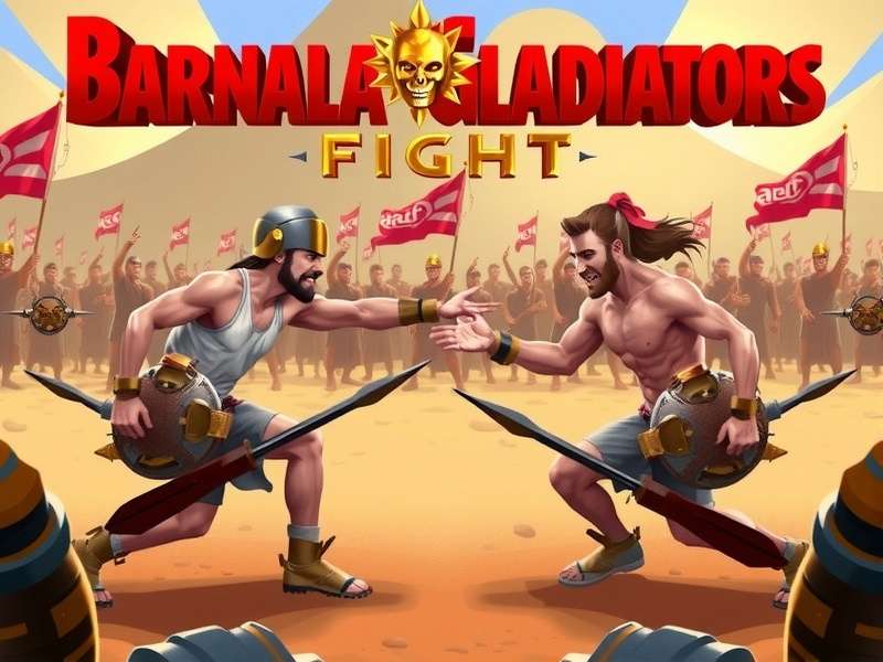 Group photo of Barnala Gladiators Fight participants holding mobile phones and trophies