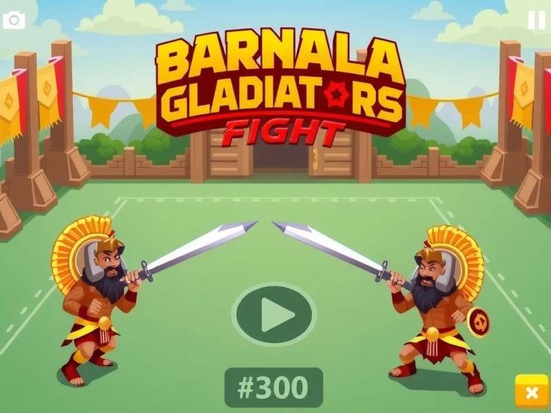 Barnala Gladiators Fight Fishing Clash tournament arena with players competing on mobile devices