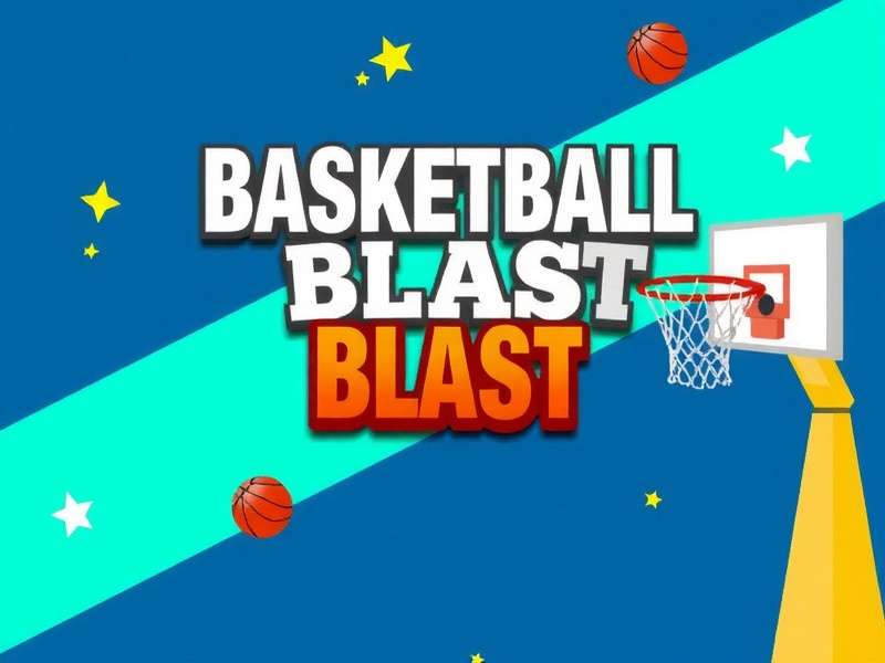 Basket Blast game action shot with players and basket, Indian gaming community