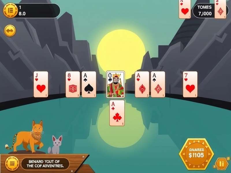 Bengali Solitaire Adventure – traditional card game set against a backdrop of Bengal's cultural heritage