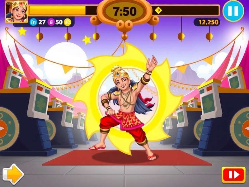 Bhangra Blaze Fishing Clash India tournament lobby with Punjabi themed decorations and dhol drums